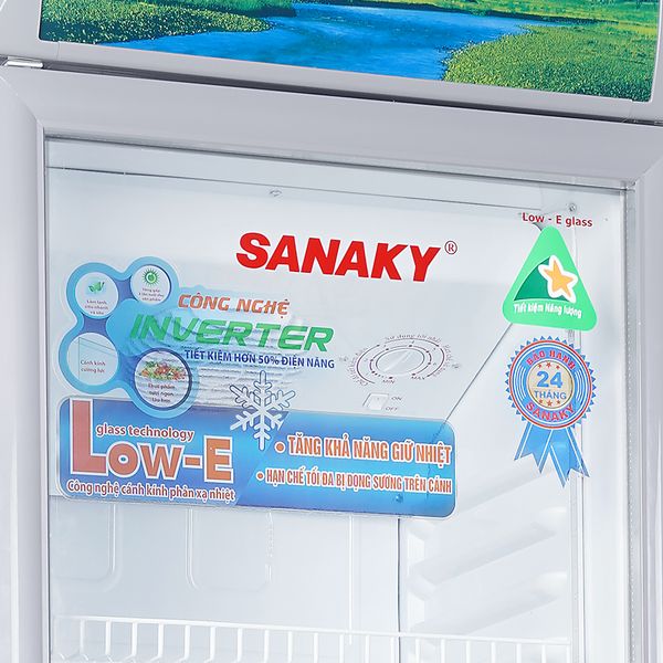 Tủ mát Sanaky Inverter 240 Lít VH-308K3L