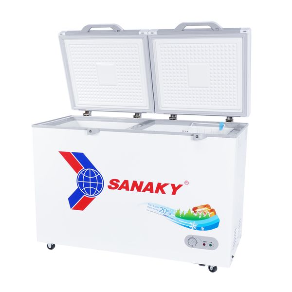 Tủ đông mặt kính cường lực Sanaky 280 Lít VH-3699A2KD