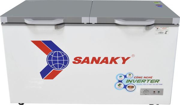 Tủ đông mặt kính cường lực Sanaky Inverter 270 Lít VH-3699A4K (VH-3699A4KD)