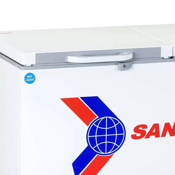 Tủ đông mặt kính cường lực Sanaky 365 Lít VH-5699W2K