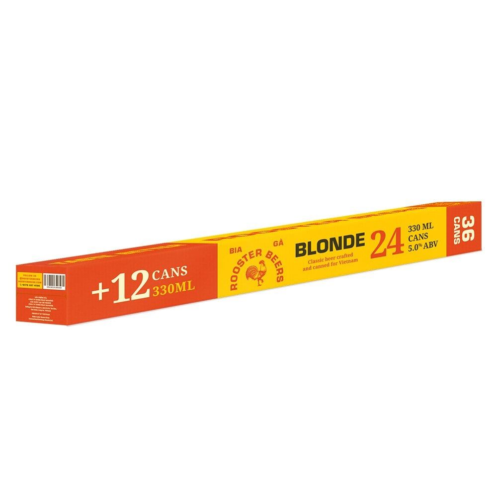 Rooster Beers Blonde Thùng 36 Lon