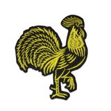  Logo Gà Trống thêu lên áo - Rooster Patch 