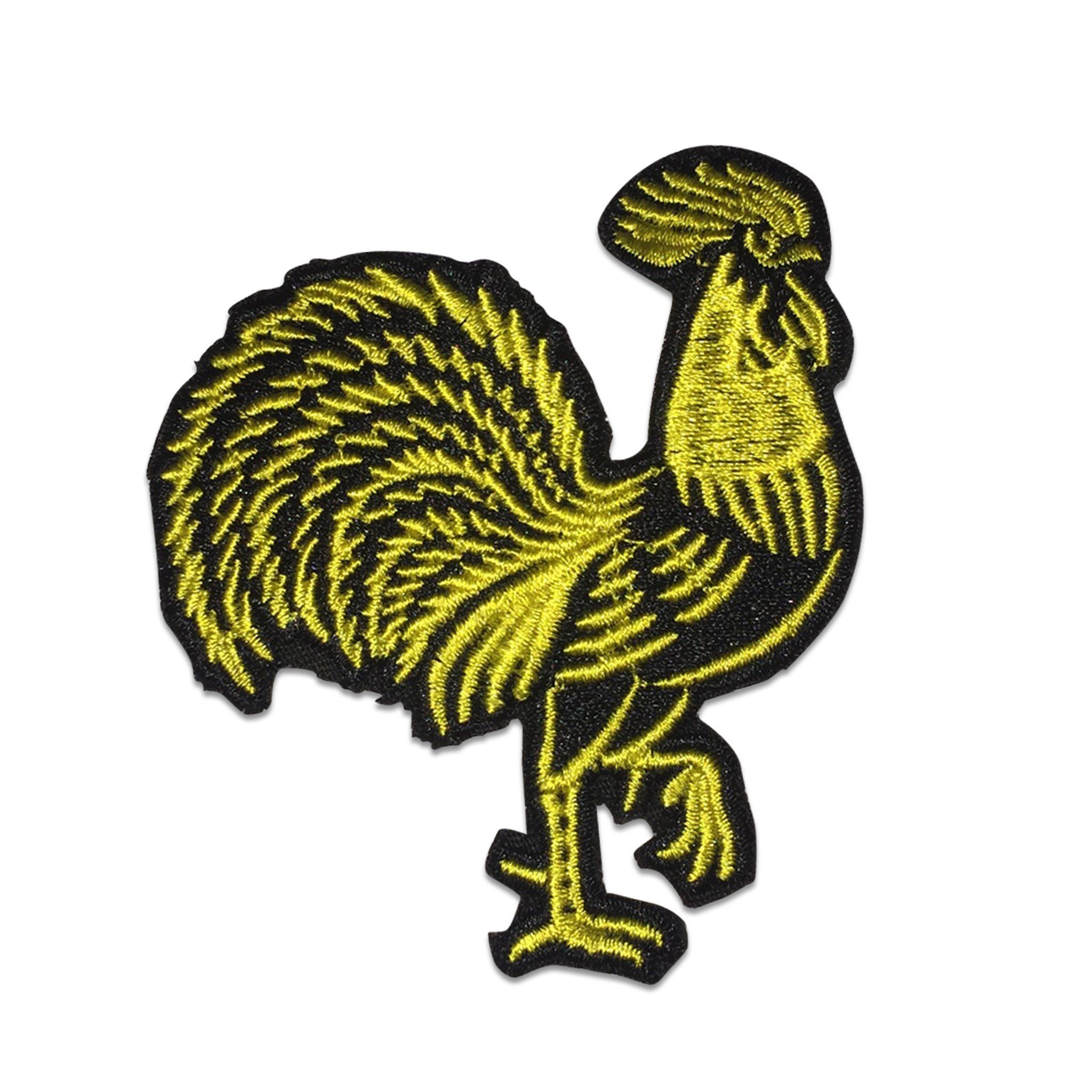 Logo Gà Trống thêu lên áo