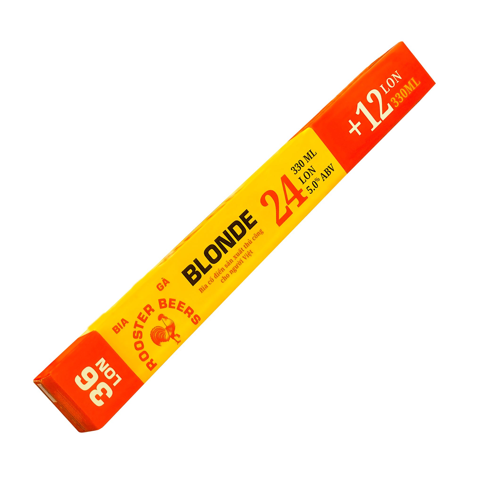 Rooster Beers Thùng 36 Lon (Blonde) - Rooster Blonde 36 Pack