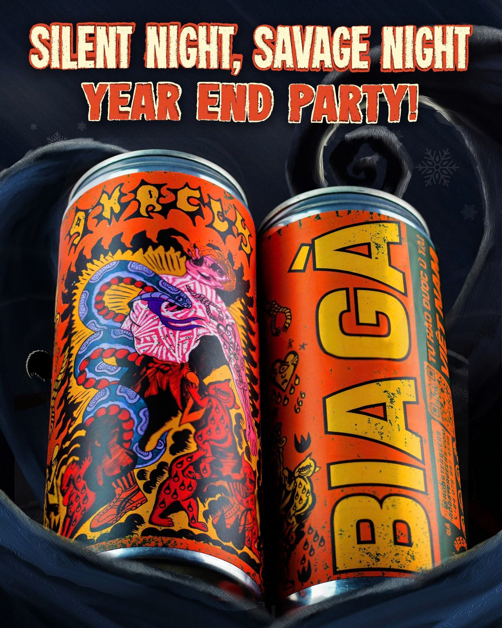 Lốc 6 lon Rooster Beers phiên bản Rock - Limited Edition