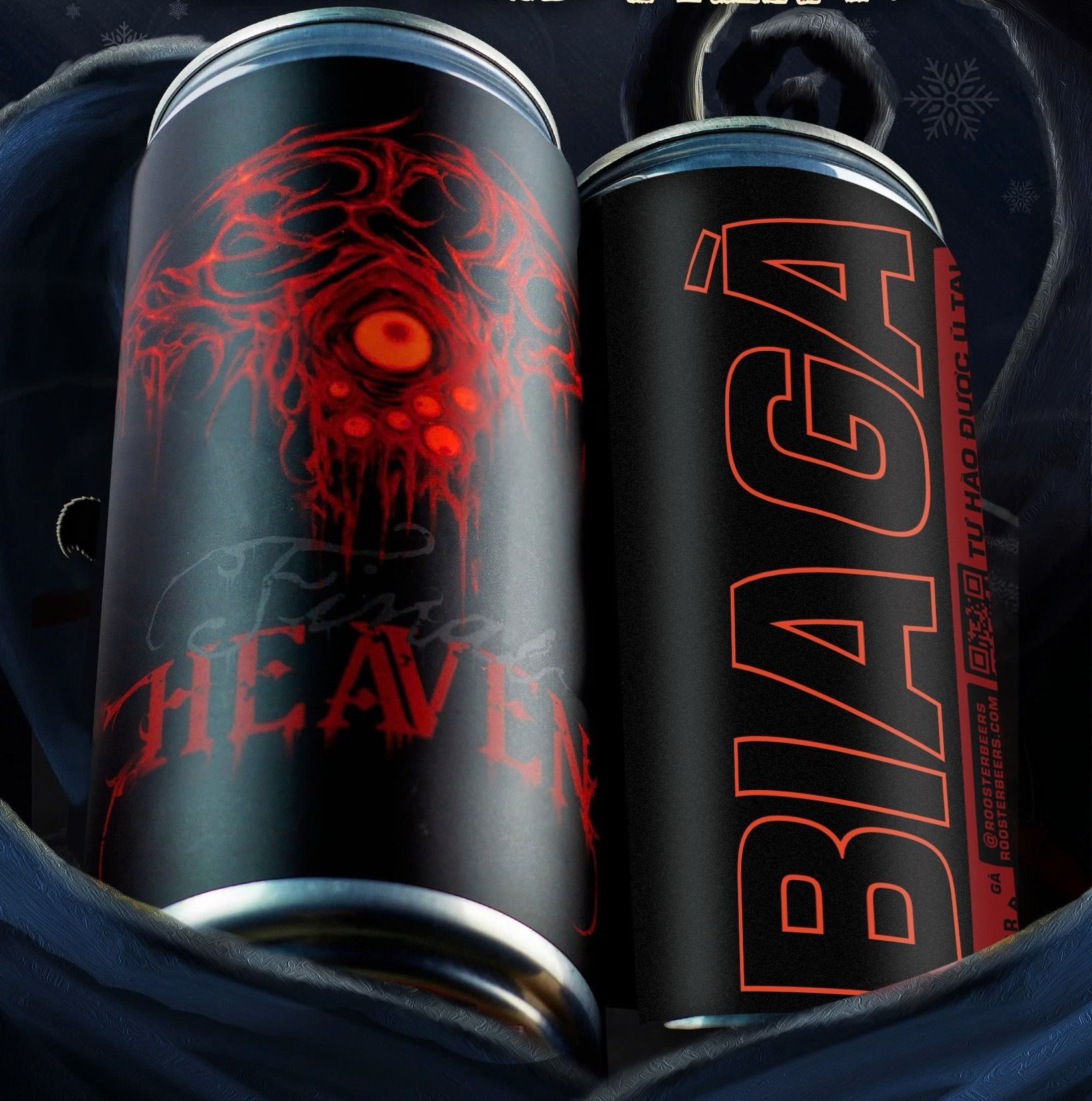1 lon Rooster Beers phiên bản Rock - Limited Edition