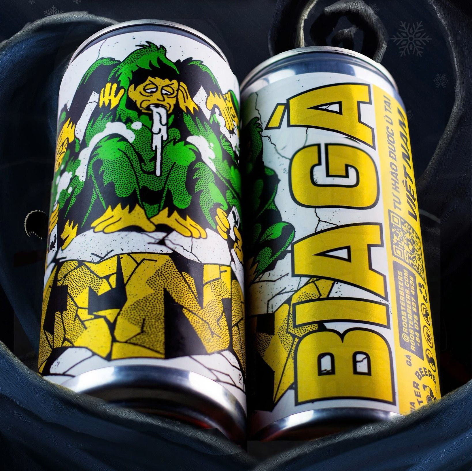 1 lon Rooster Beers phiên bản Rock - Limited Edition