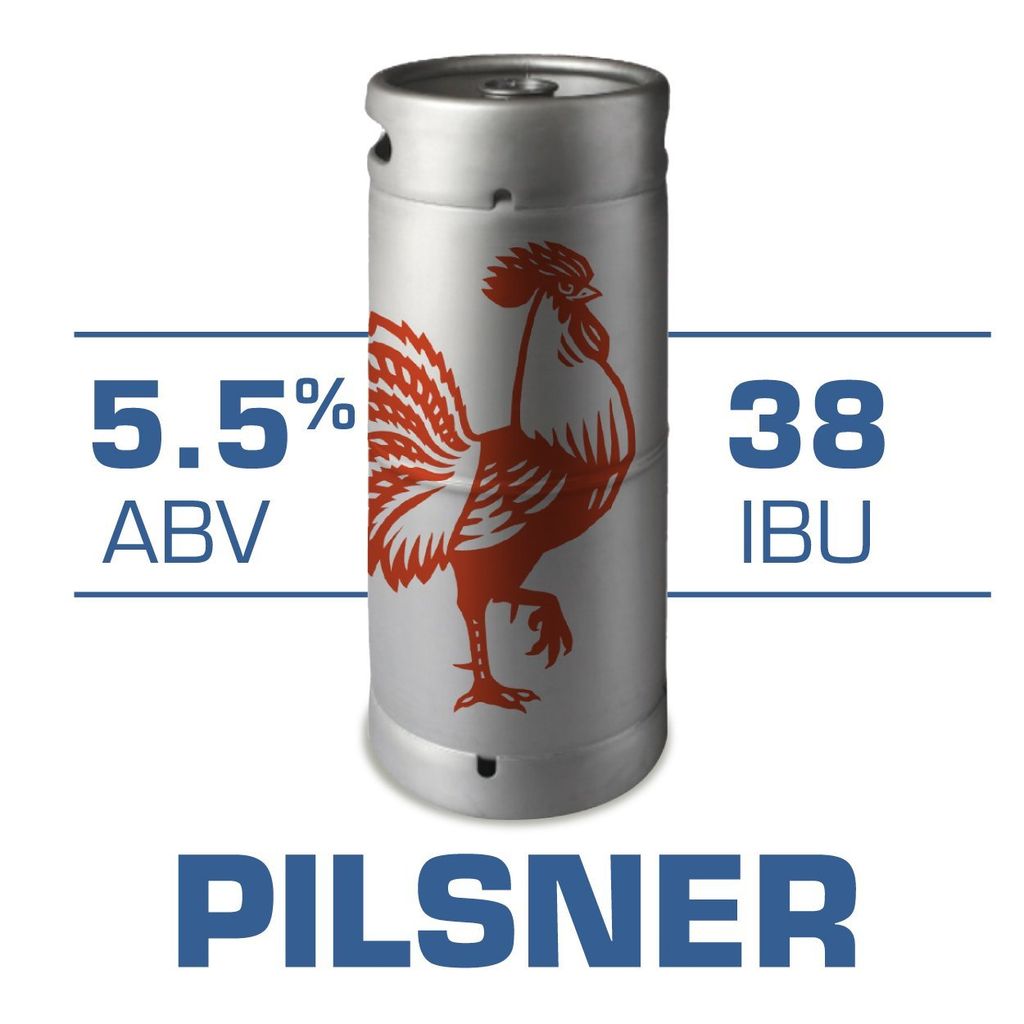 Rooster Pilsner Két 20L (Giá Liên Hệ)