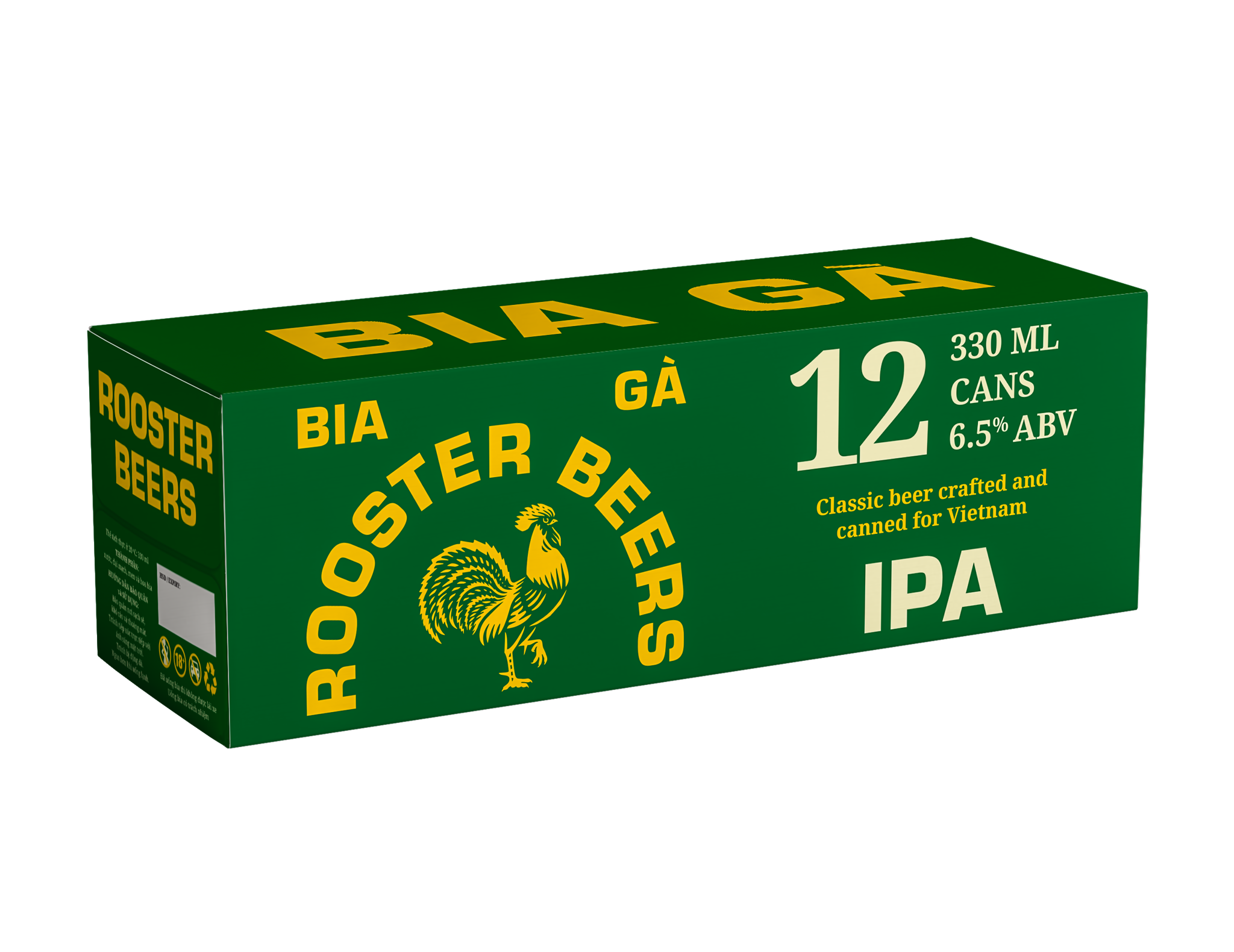 Rooster Beers IPA - Thùng 12 Lon (330ml)