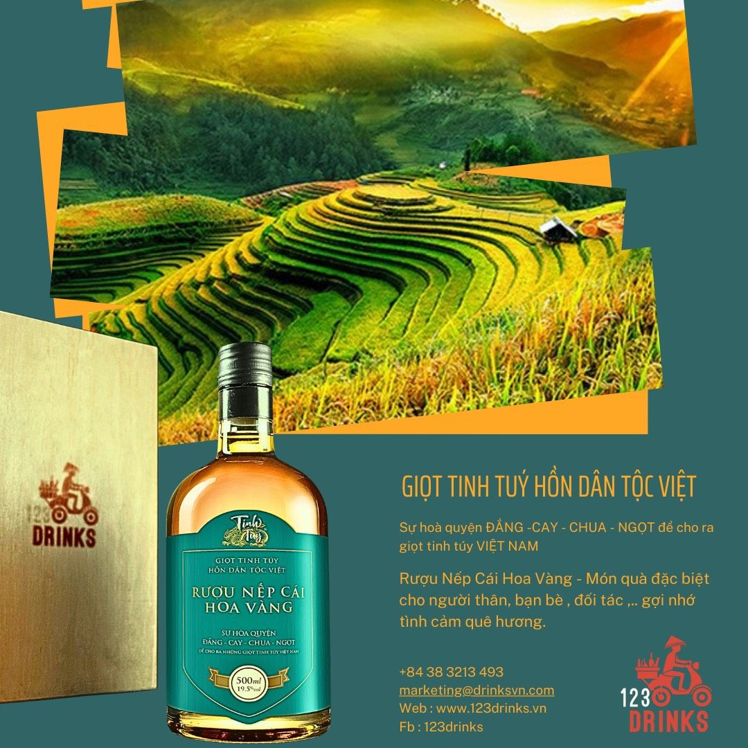  Tinh Tuý - Nếp Cái Hoa Vàng [Wine] 