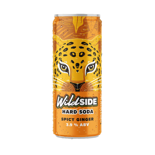  WildSide Vodka Soda Vị Gừng - Thùng 12 Lon (330ml) 