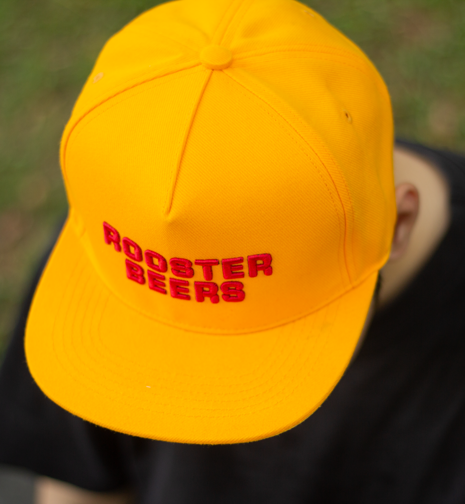 Nón Snapback Rooster Beers màu Vàng