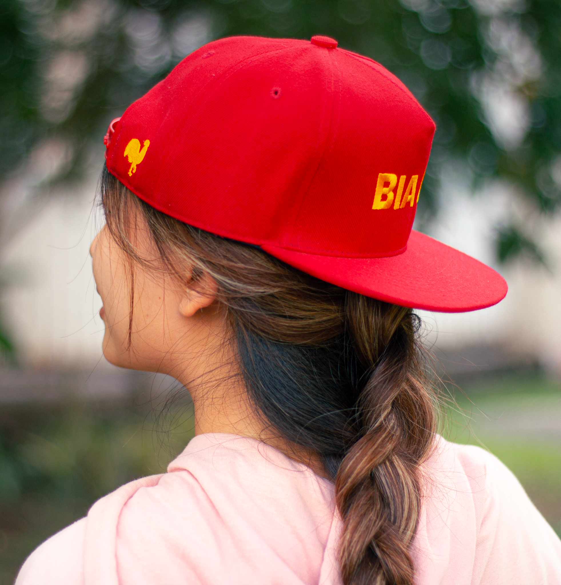 Nón Snapback Rooster Beers màu Đỏ