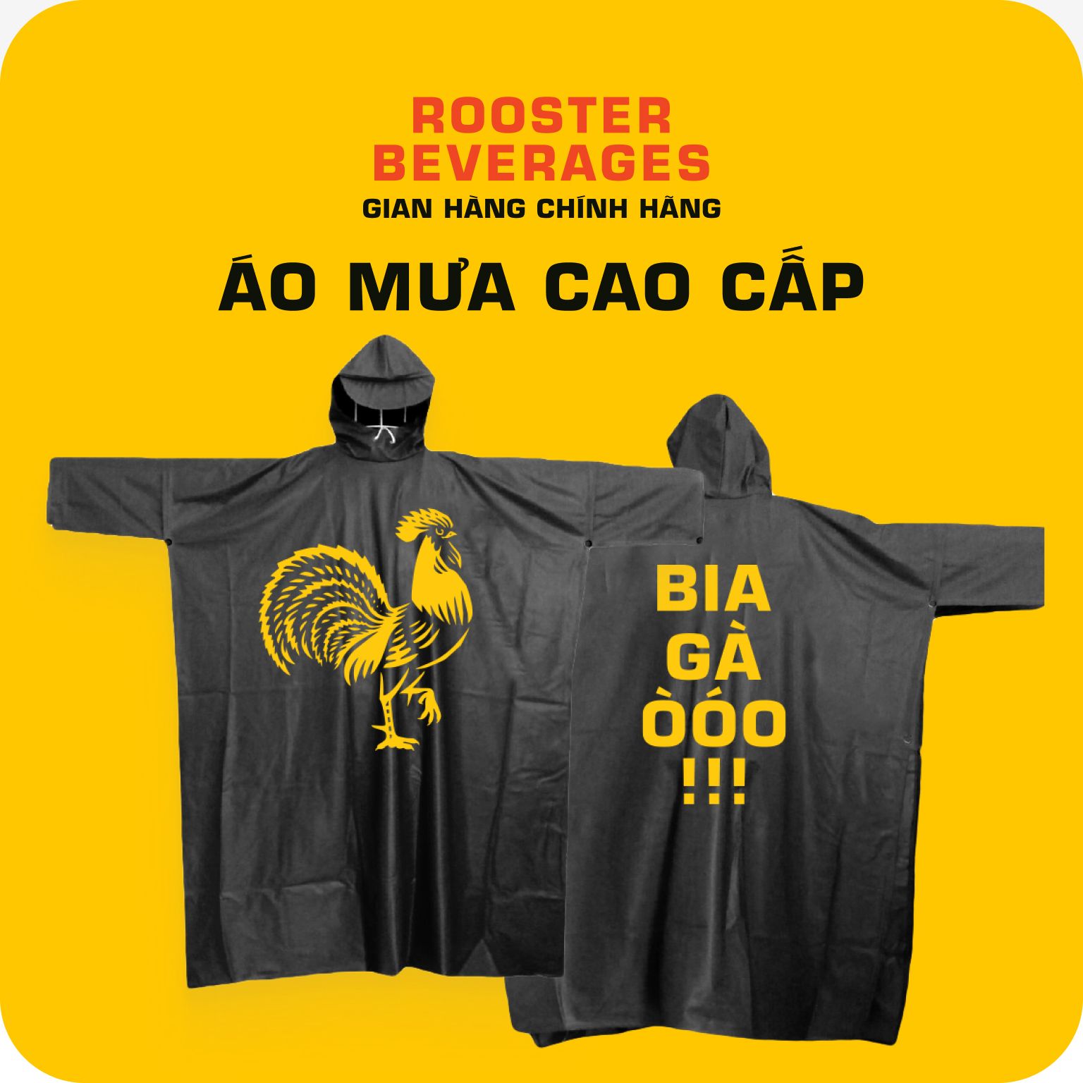Áo Mưa Rooster - Rooster Raincoat