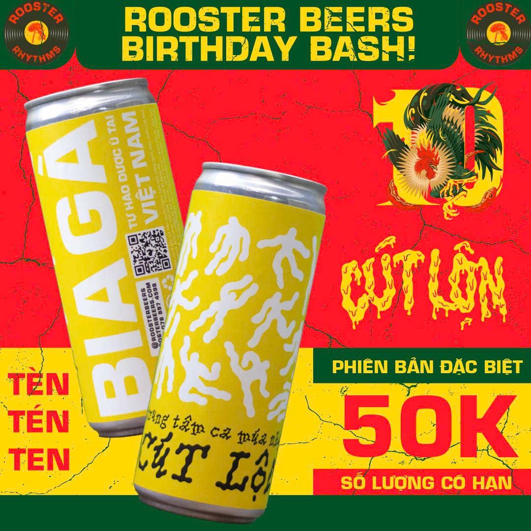 Rooster Beers phiên bản đặc biệt - Rock Limited Edition