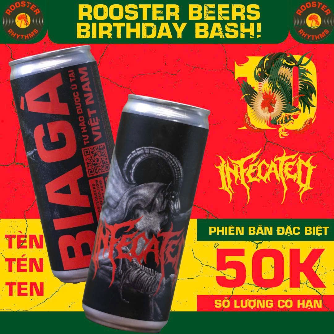 Rooster Beers phiên bản đặc biệt - Rock Limited Edition
