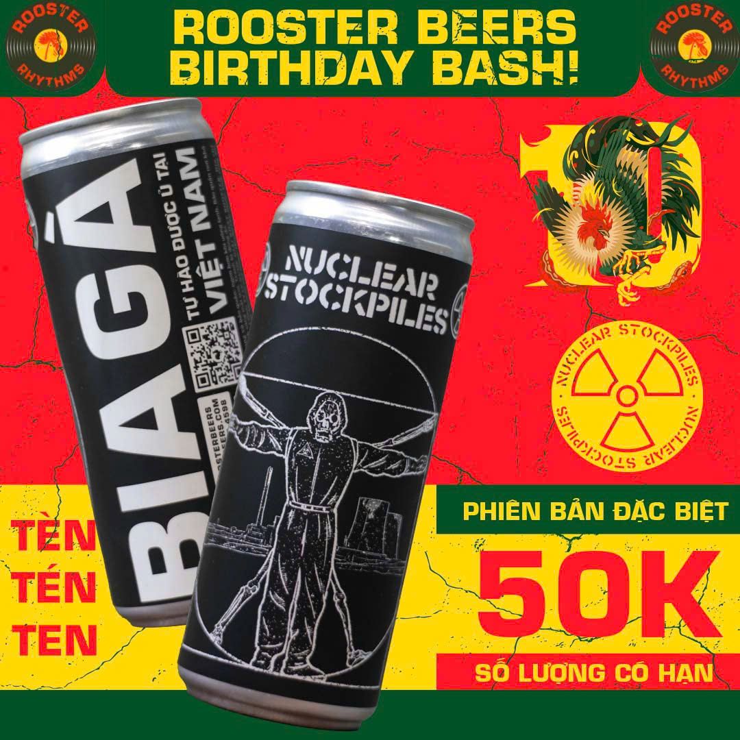 Rooster Beers phiên bản đặc biệt - Rock Limited Edition