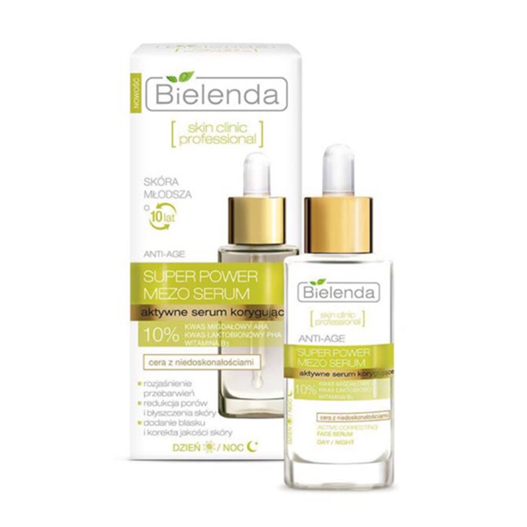 Serum cấp ẩm cho da dầu Bielenda Super Power Mezo (30g)