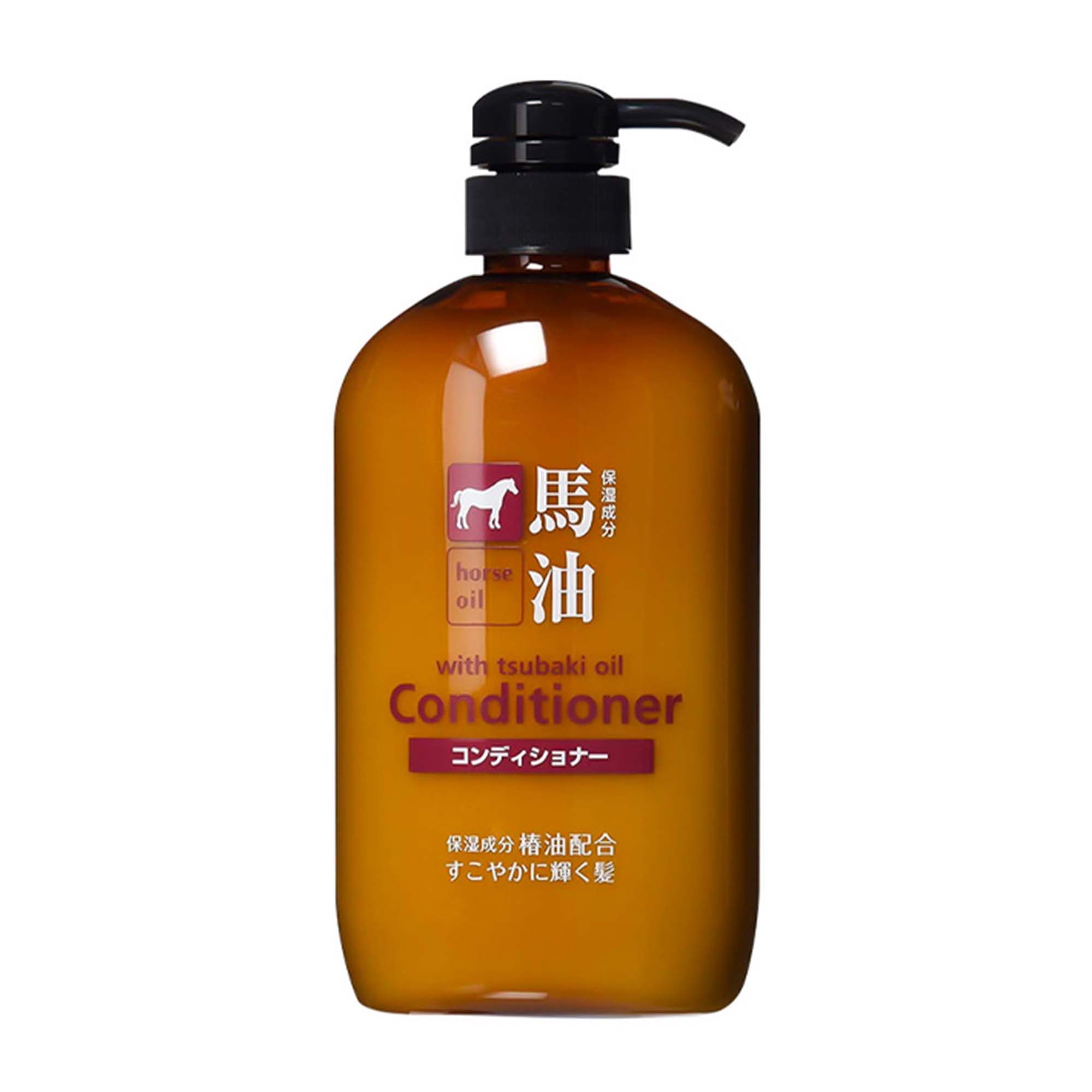 Dầu gội - dầu xả dưỡng tóc dầu ngựa Kumanon Horse Oil Non Silicon (600ml)