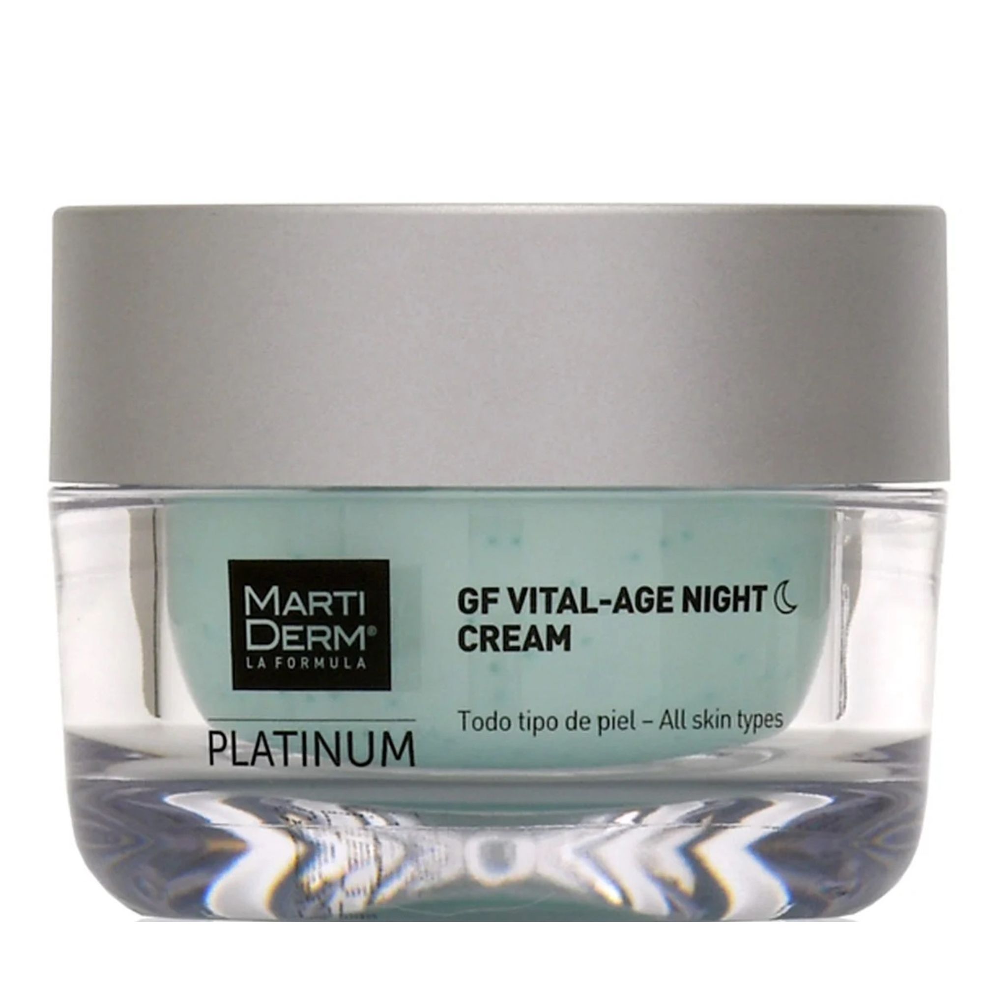Kem Dưỡng Phức Hợp Retinyl Palmitate Phục Hồi Hỗ Trợ Trị Mụn & Trẻ Hóa - MartiDerm Platinum GF Vital Age Night Cream (50ml)