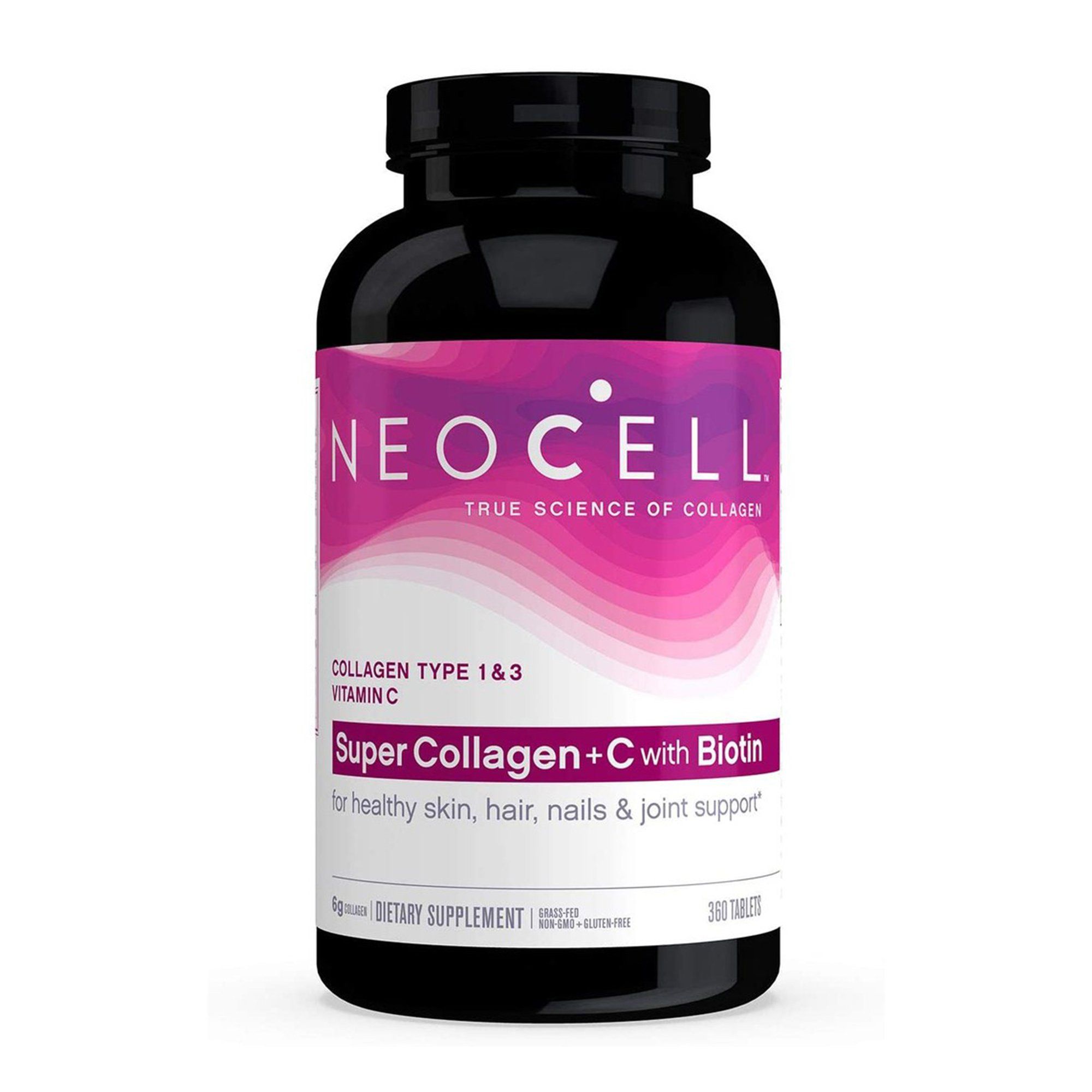 Viên uống đẹp da Neocell Super Collagen + C + Biotin (360 viên)