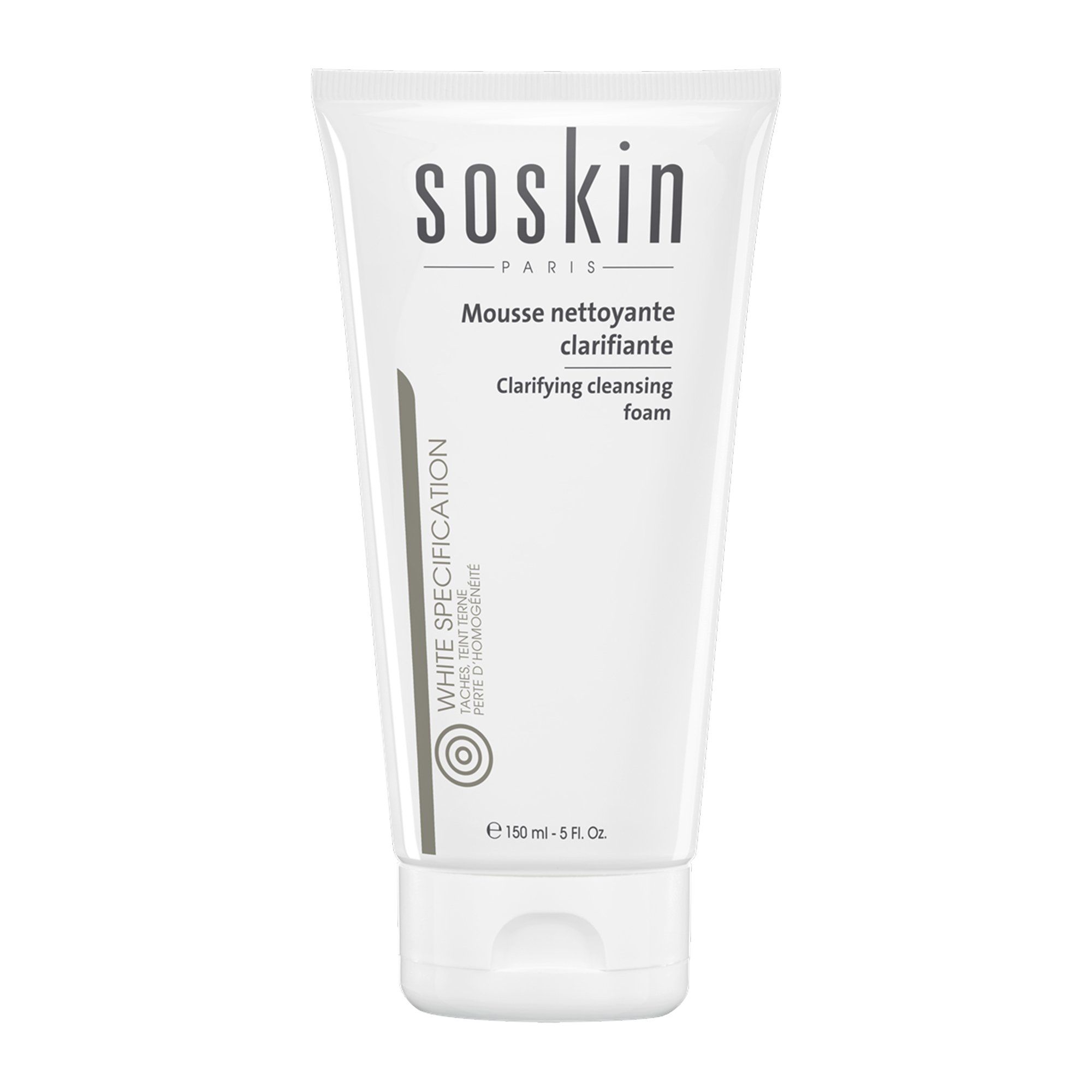 Sữa rửa mặt làm trắng da Soskin Clarifying Cleansing Foam (150ml)