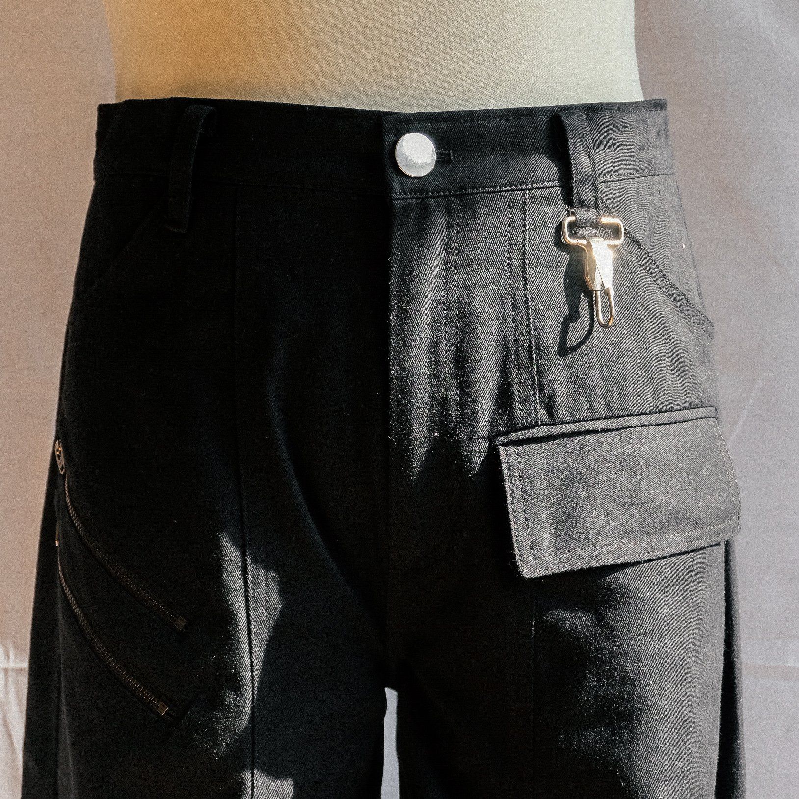 Straight Fit Kaki Pants