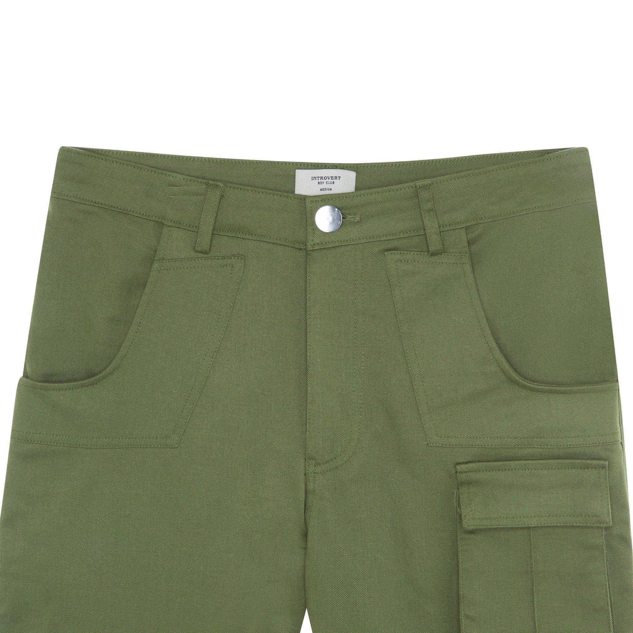 Double pieces pants - Olive