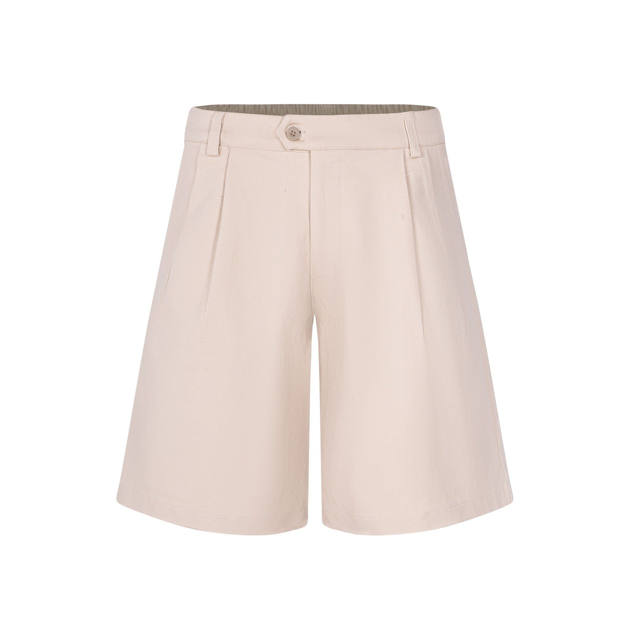 Pleated Short - Cream