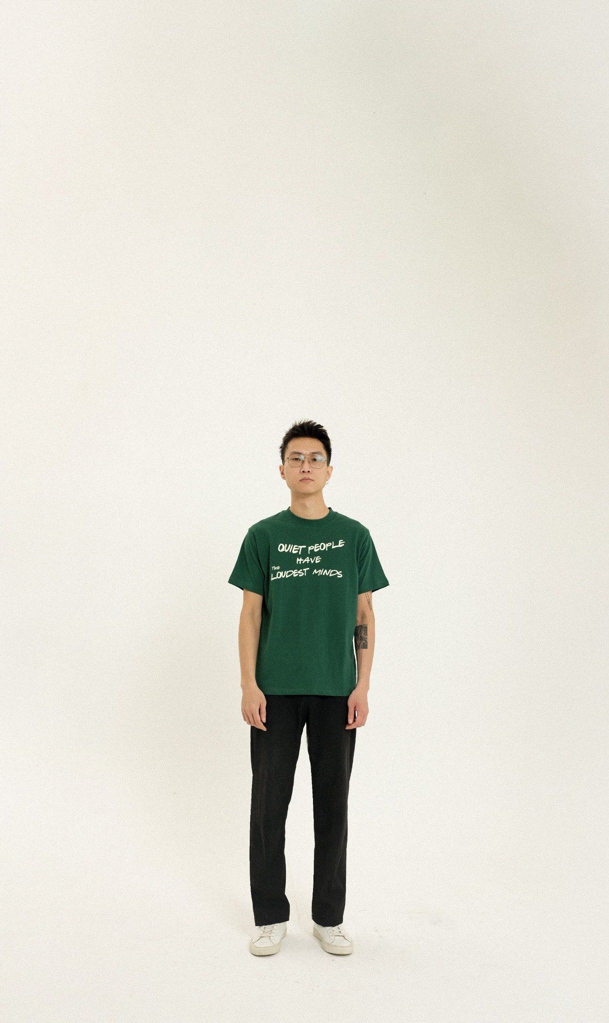 The Quiet People T-shirt - Green
