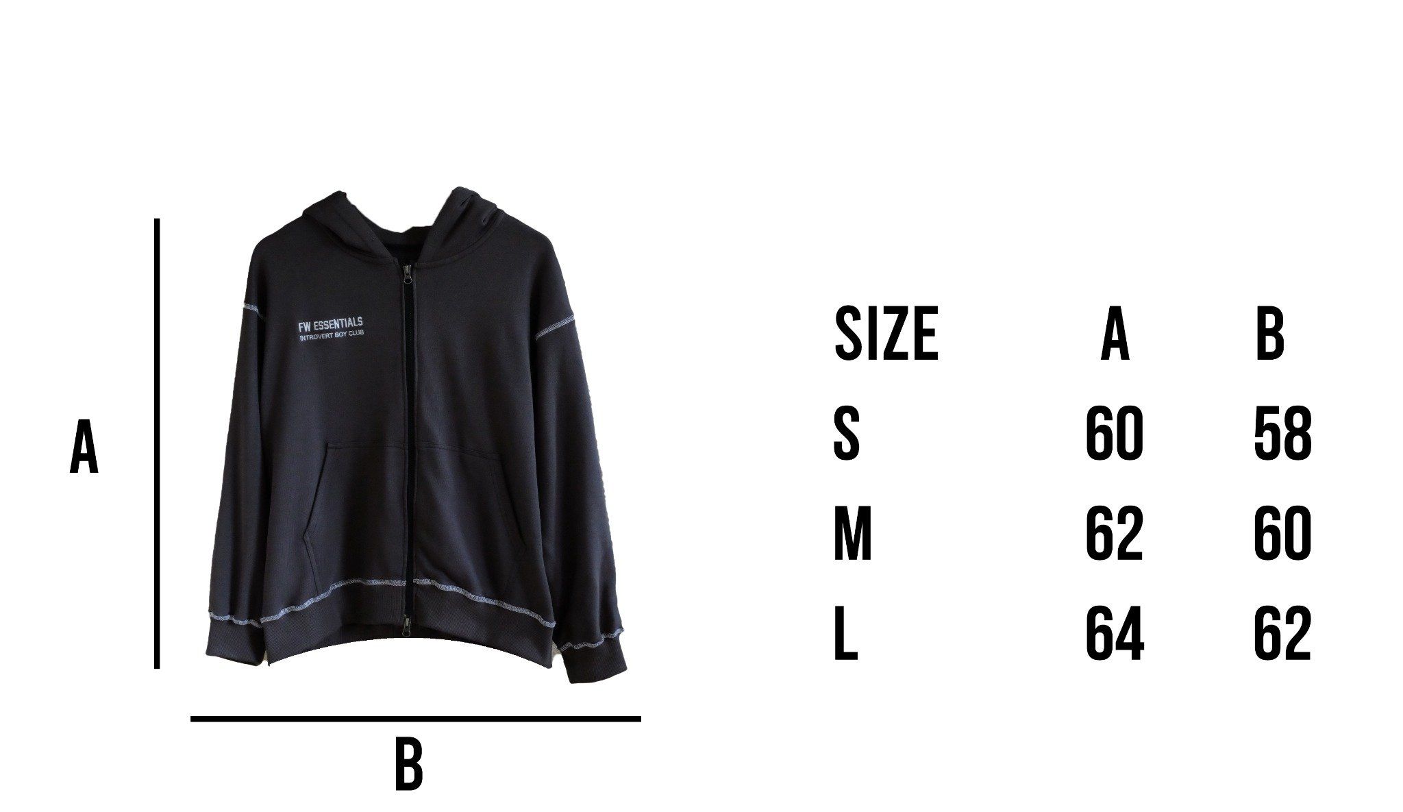 FW Zipped Hoodie - Grey