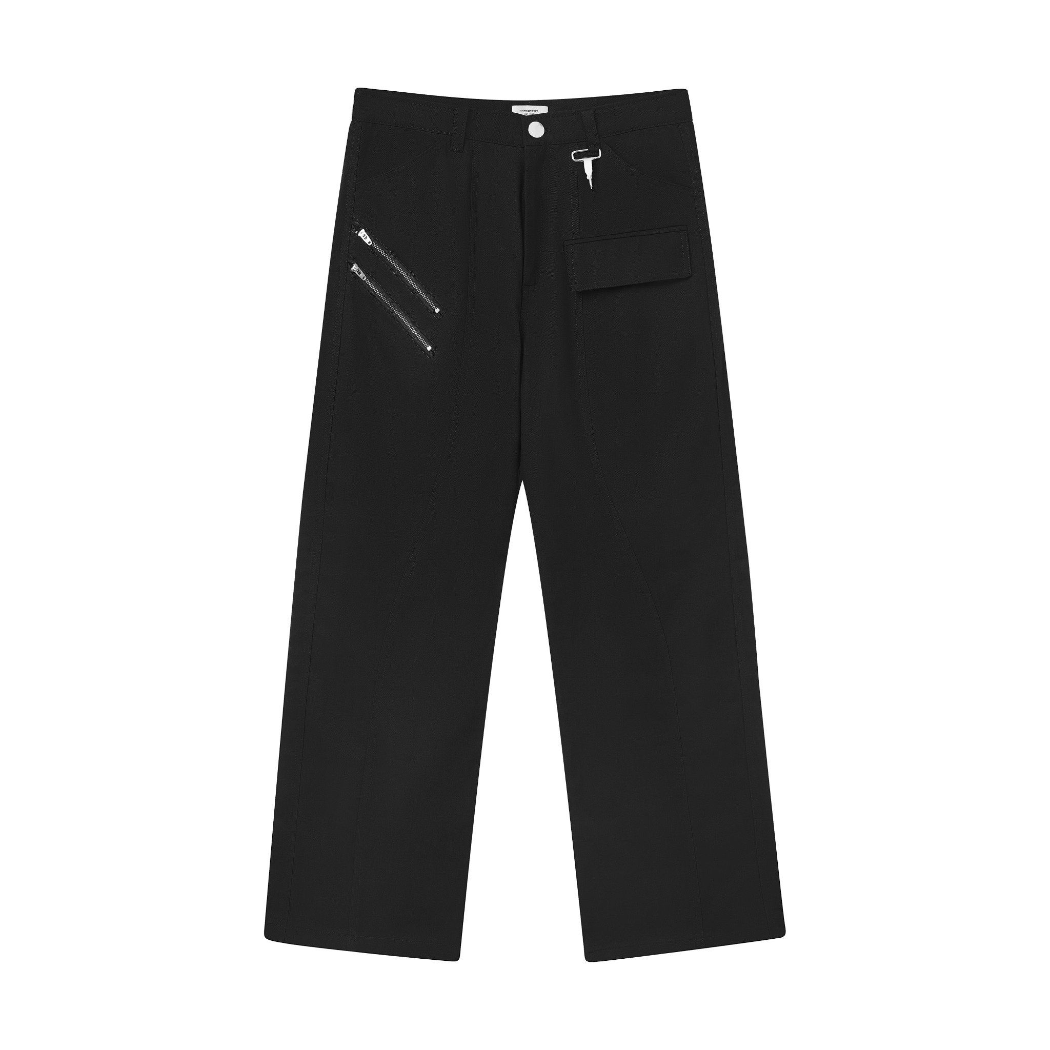 Straight Fit Kaki Pants