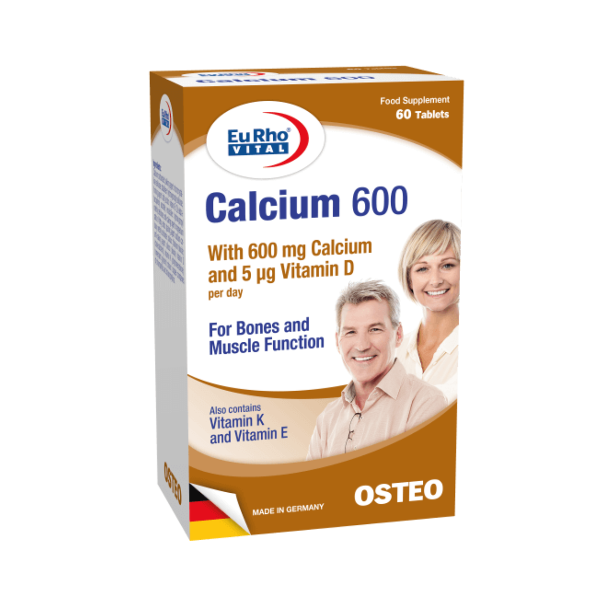  VIÊN GIÚP XƯƠNG CHẮC KHỎE - THỰC PHẨM CALCIUM 600 