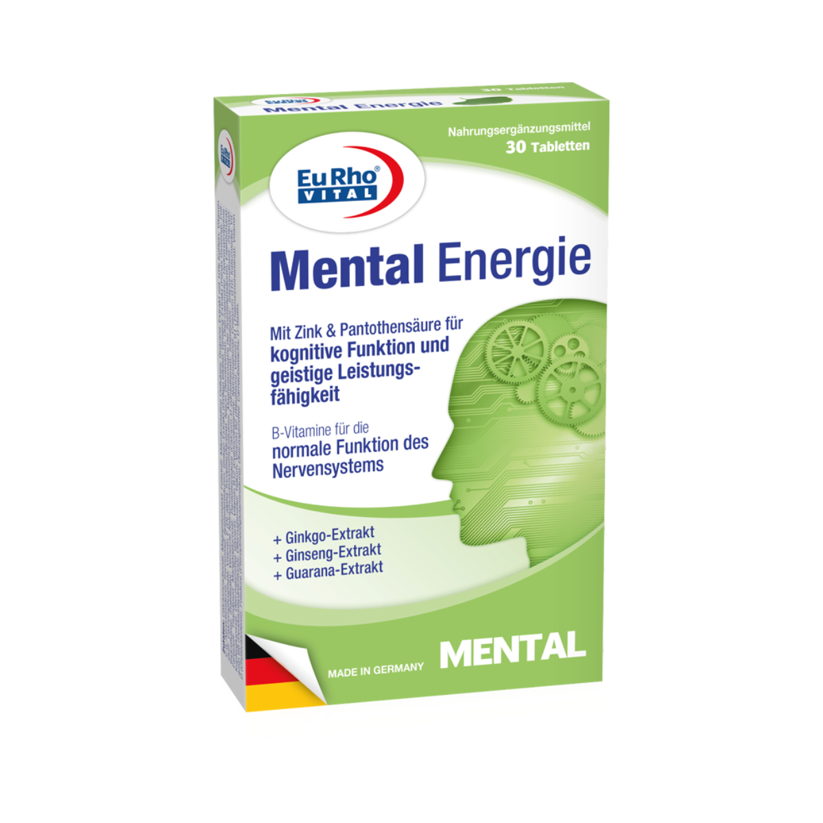  VIÊN UỐNG BỔ NÃO MENTAL ENERGIE - EURHO VITAL 