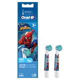  Đầu bàn chải đánh răng điện trẻ em Oral-B Spider Man Extra Soft 