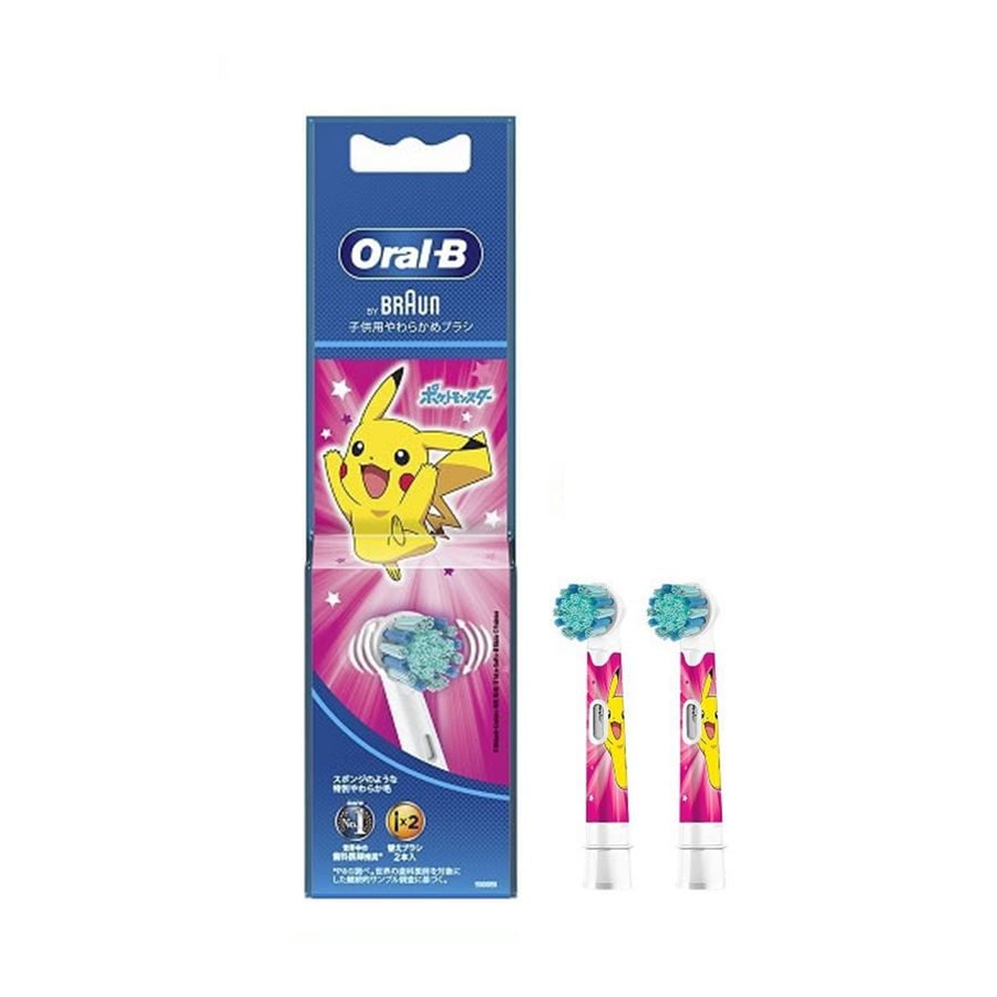  Đầu bàn chải đánh răng điện trẻ em Oral-B Pikachu 