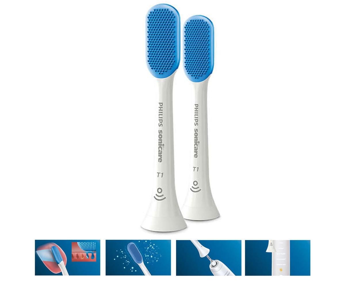 Dụng cụ vệ sinh lưỡi Philips Sonicare T1 Tongue Care+