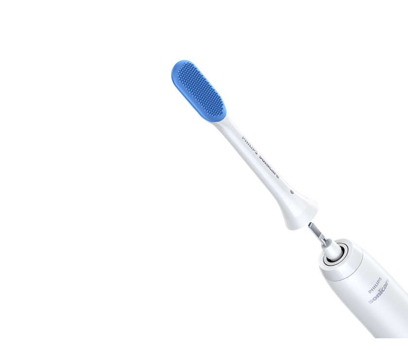 Dụng cụ vệ sinh lưỡi Philips Sonicare T1 Tongue Care+