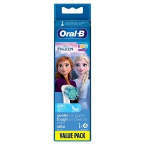  Đầu bàn chải đánh răng điện trẻ em Oral-B Frozen - Pack 4 