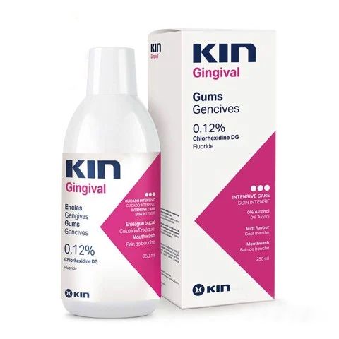 Nước súc miệng KIN Gingival - Kháng khuẩn hỗ trợ điều trị viêm nướu 250ml
