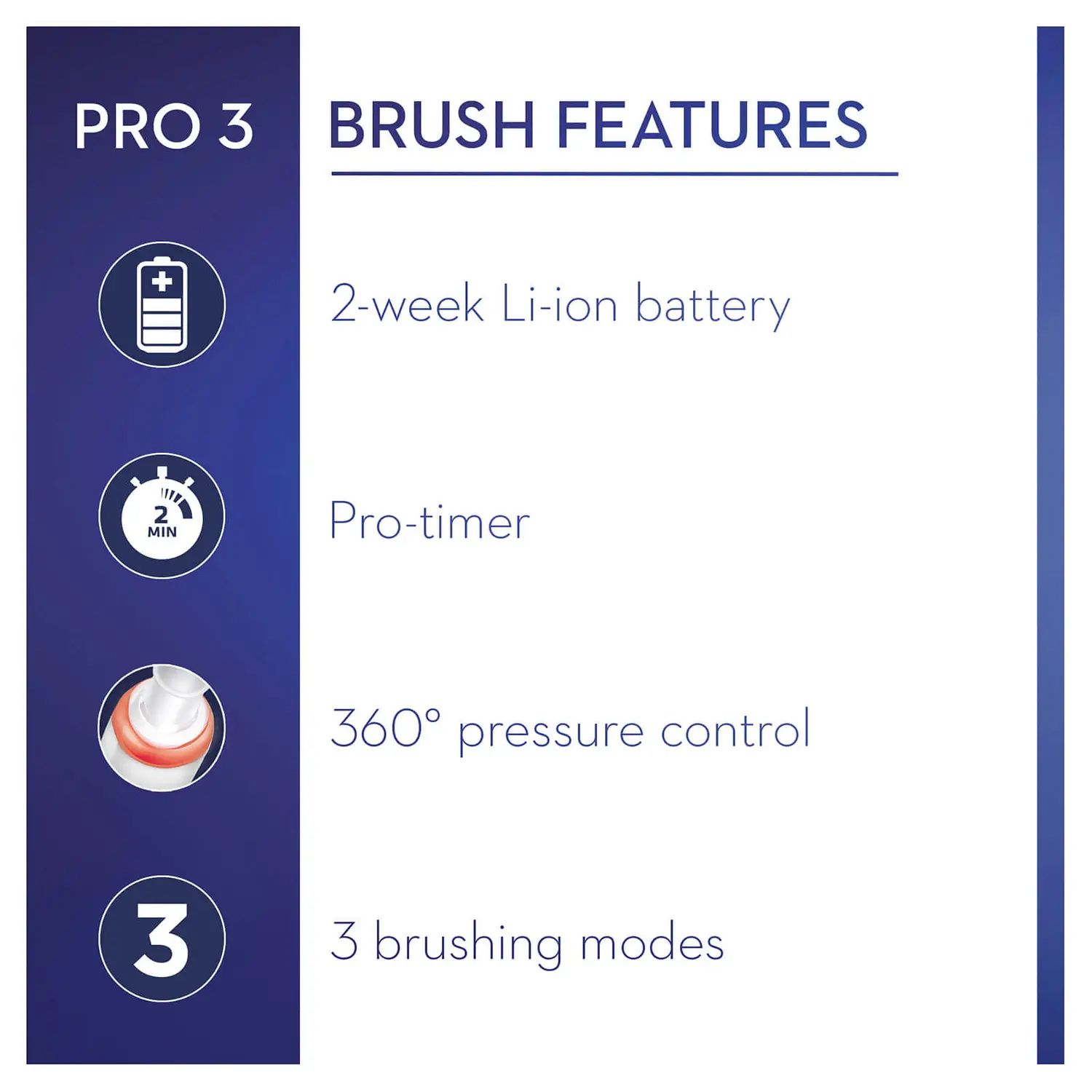  Oral-B Pro 3 3000 Sensitive Clean 