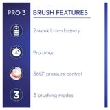  Oral-B Pro 3 3000 - 2 Đầu Chải 