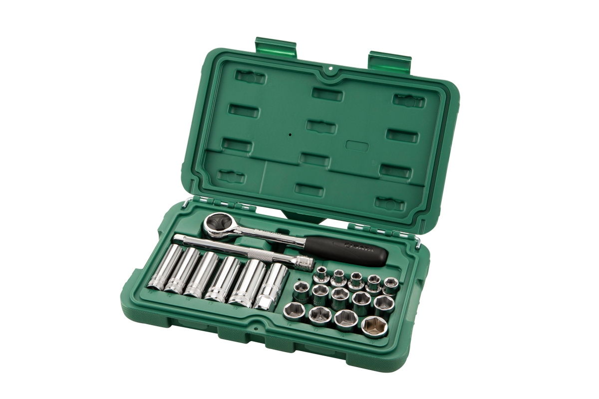 Bộ đầu cờ lê SATA 1/4inch 1 bộ 22 cái 09524