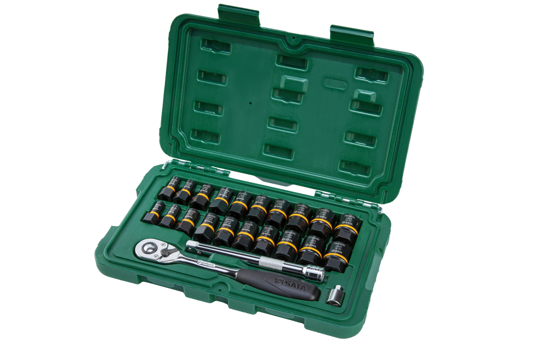 Bộ đầu cờ lê SATA 1/4-3/8inch 1 bộ 23 cái 09138