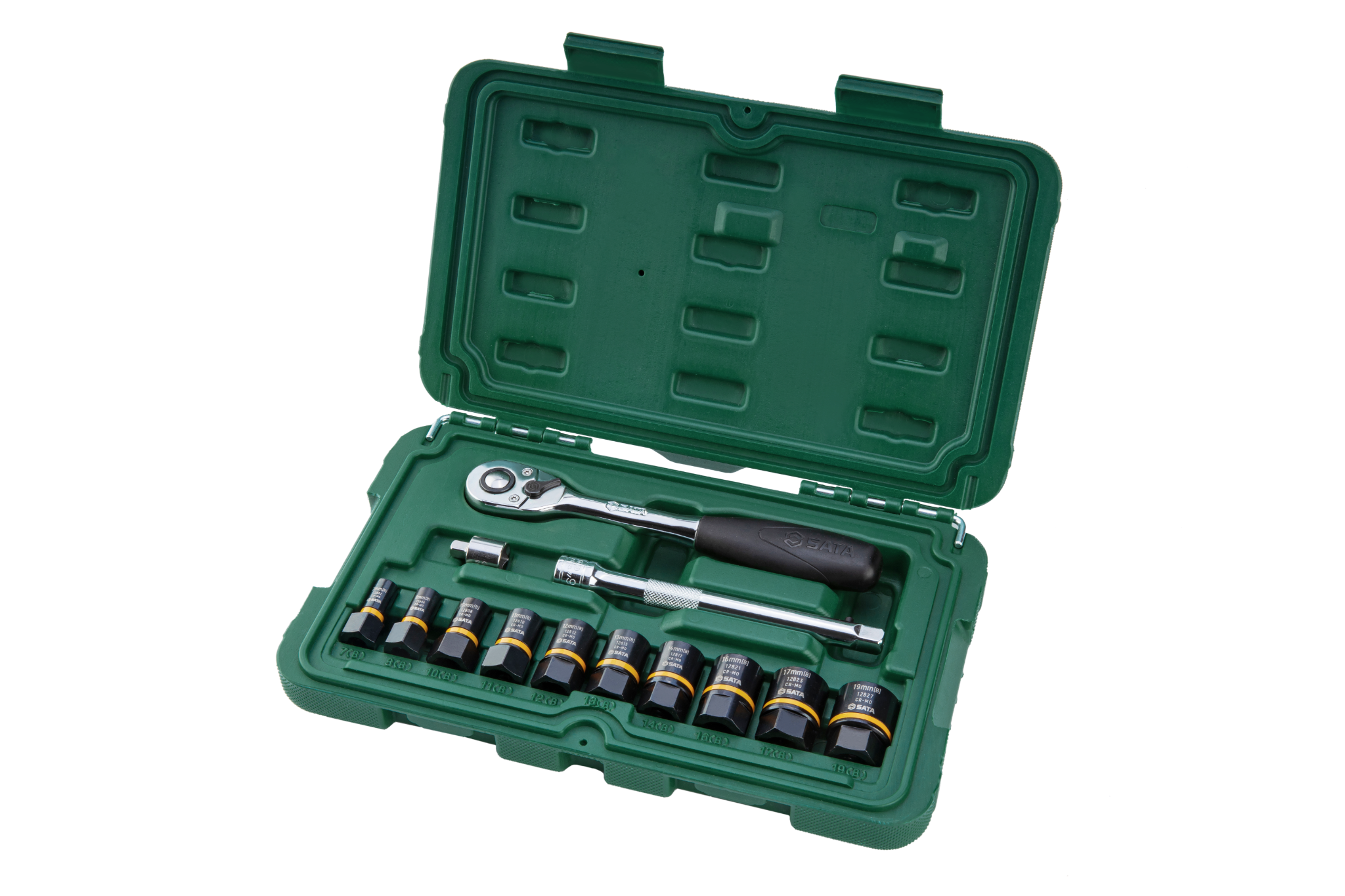 Bộ đầu cờ lê SATA 1/4-3/8inch 1 bộ 13 cái 09137