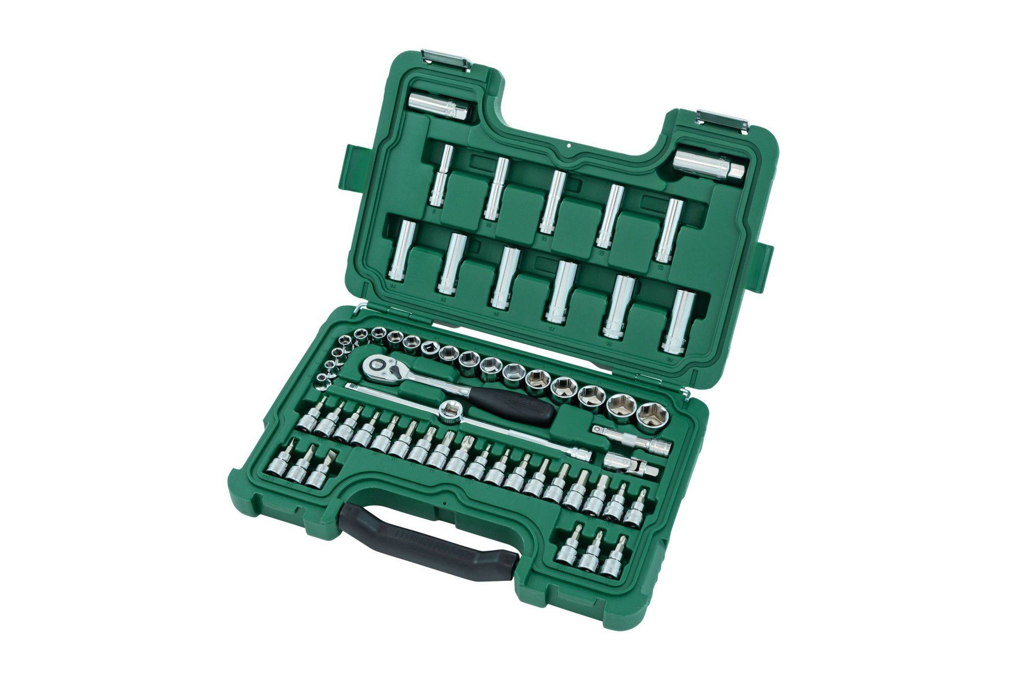 Bộ đầu cờ lê SATA 3/8inch 1 bộ 58 cái 09004