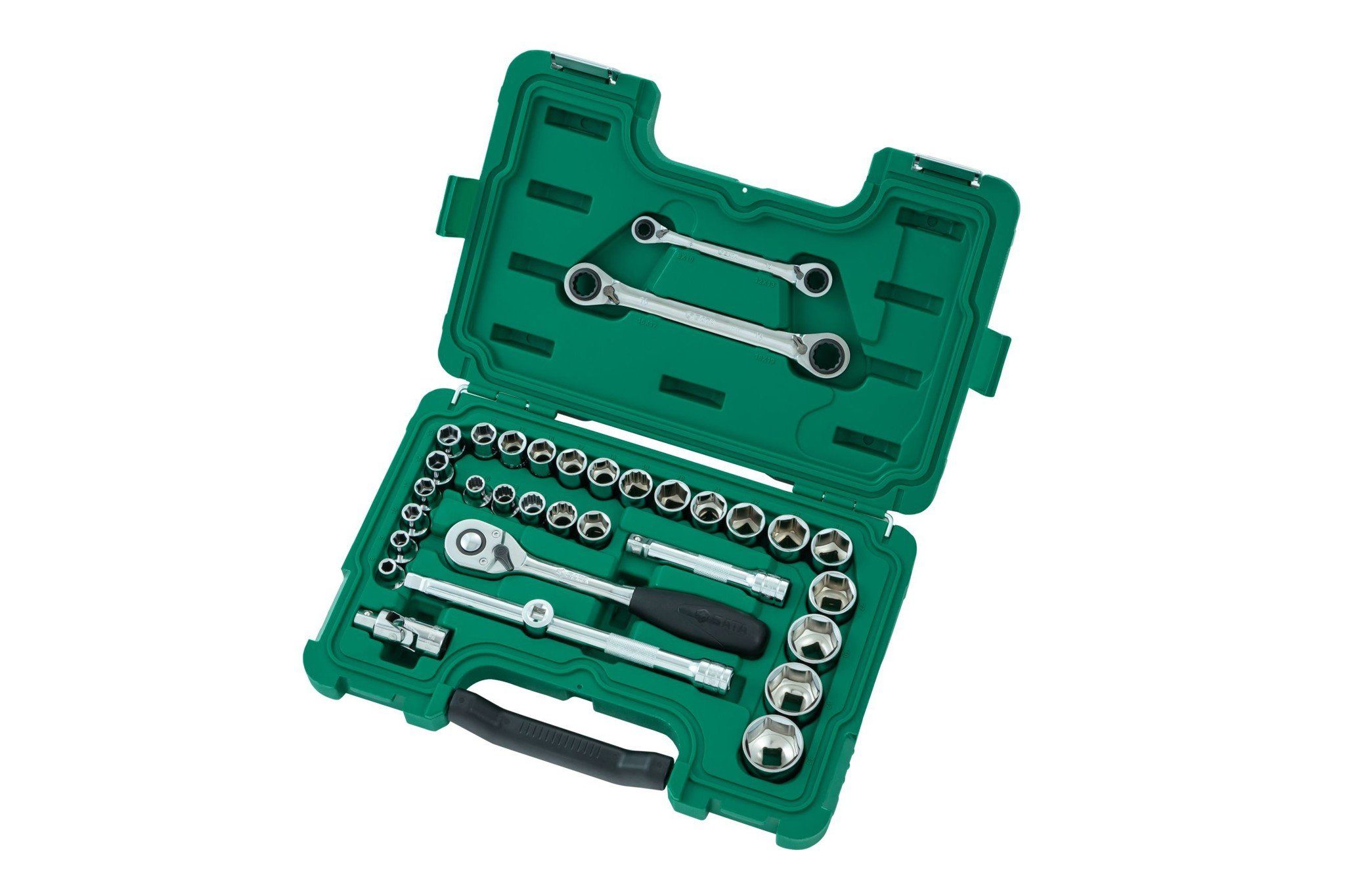 Bộ đầu cờ lê 1/2inch 1 bộ 33 cái Sata 09099