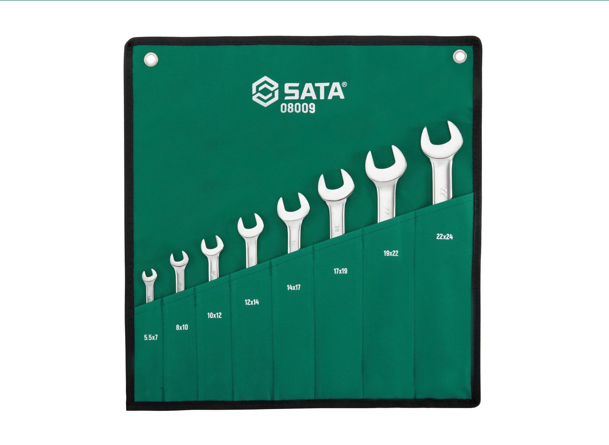 Bộ cờ lê 2 đầu mở SATA 1 bộ 8 cái 08009