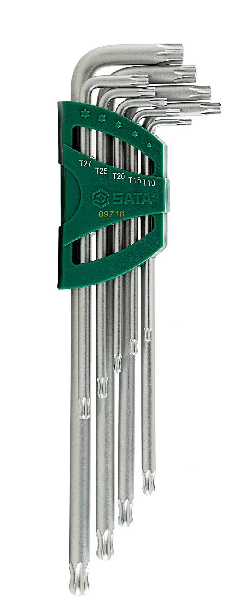Bộ cờ lê chữ L Resistorx SATA 1 bộ 9 cái 09716
