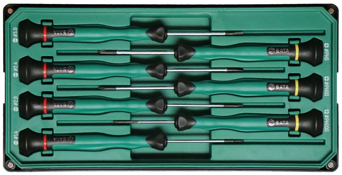 Bộ tuốc nơ vít nhỏ SATA 1 bộ 7 cái 09314